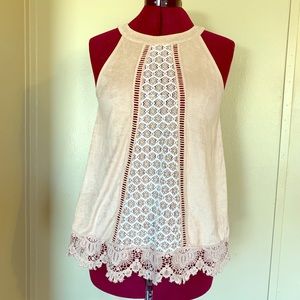 Maurices knitted lace top